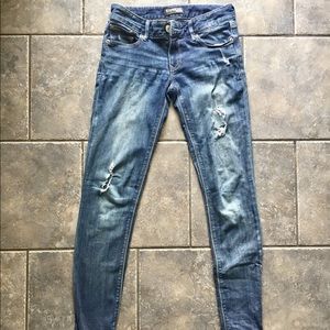 Express Jeans size 4R Distressed